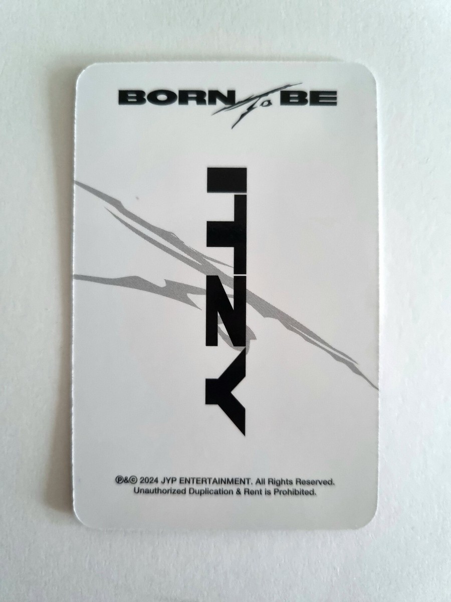 ITZY 2nd Album BORN TO BE Official Photocard POB MAKESTAR