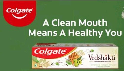 Colgate Vedshakti Toothpaste Mouth Spray Swarna Cibaca Ayuvedic Vegetarian - Picture 6 of 8