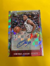 RS26807 2017-18 Hoops Ink  Demetrius Jackson ROCKETS AUTO