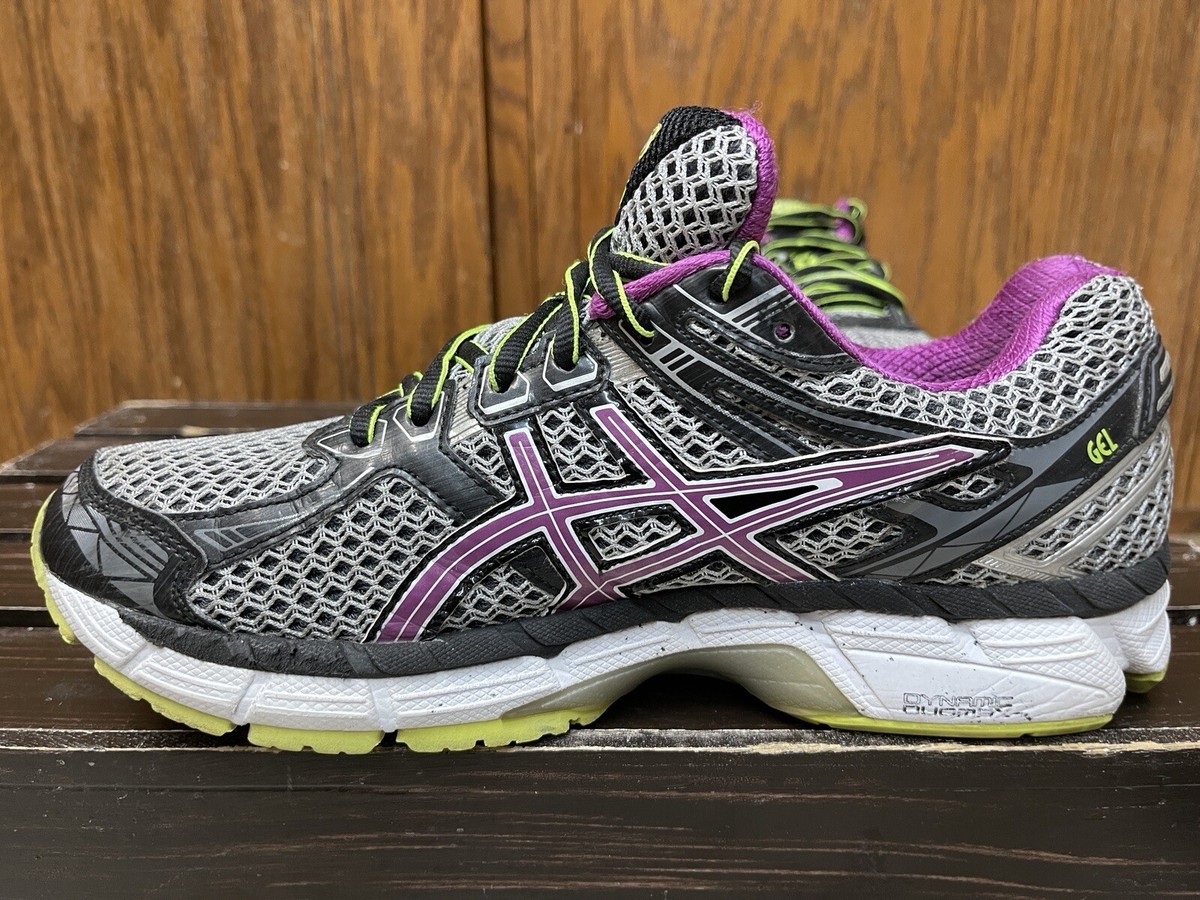 Asics GT-2000 FluidRide T3P9N Women’s Running Shoes Black Purple, Size