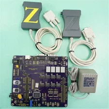 Vintage Zilog xtools Z8 Encore evaluation board with Smart Cables