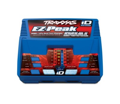 Traxxas 2972GX EZ-Peak DUAL Lader NiMH/Lipo 8A Schnell-Ladegerät m. iD-Erkennung