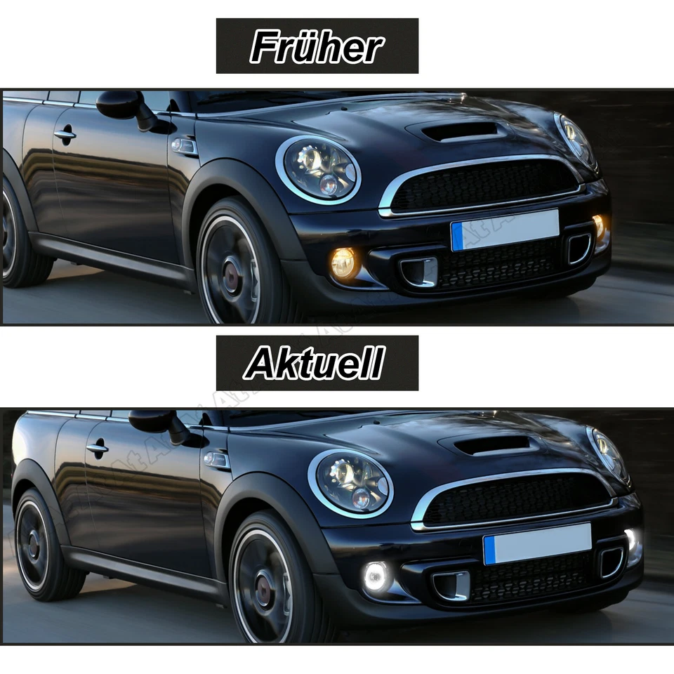 2x LED Tagfahrlicht Nebelscheinwerfer für BMW Mini Cooper/S/Clubman R55 R56 R57 - Bild 3 von 4