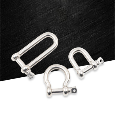 Quick Shackle 316 Stainless Steel Lifting Connection Buckle Boat Lug M4 to M38
