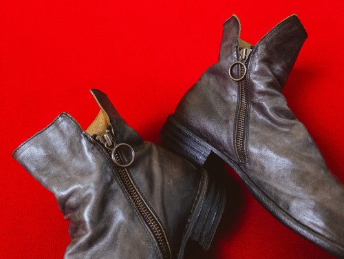 FIORENTINI + BAKER Elf Men Gray Ankle Boots US 8 / EU 40 / UK 7 Zip Eternity - 第 13/16 張圖片