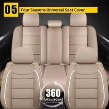 Car 5-seat Covers For Honda Accord 2003-2017 Faux Leather Full Set Cushion Pad Car 5-seat Covers For Honda Accord 2003-2017 Faux Leather Full Set Cushion Pad