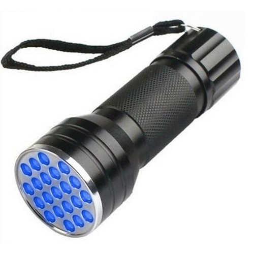 21 LED Lamp Bead Ultraviolet Flashlight Banknote Detection Violet Flashlight - Picture 5 of 6