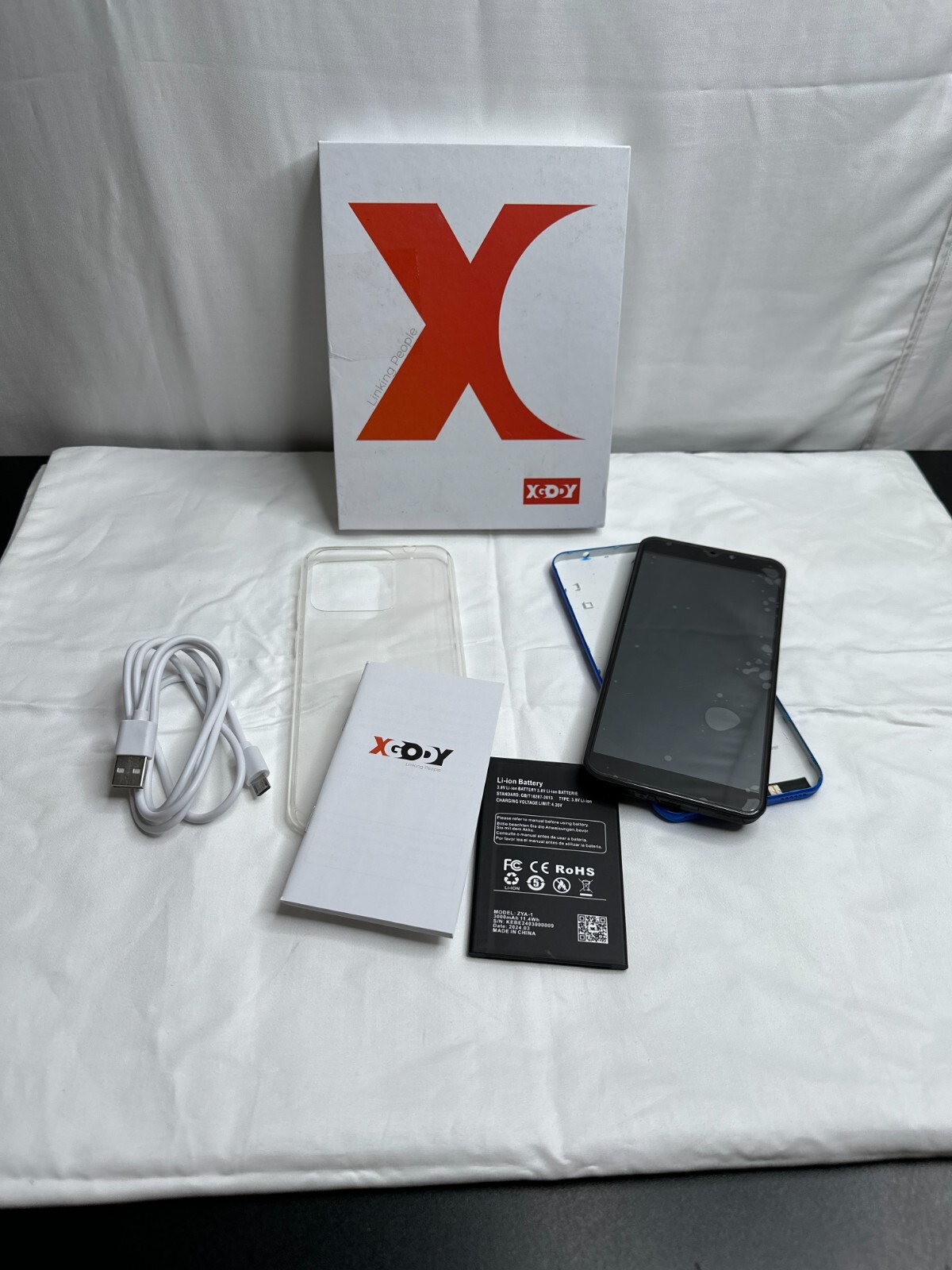 XGody X60 Blue 2GB RAM 16GB Storage Android Bluetooth Smartp
