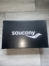 Saucony Women's Ride 17 Empty Shoe Box Only! Black, cardboard, Dim. 8.5*13.5*4.5