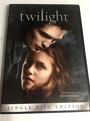 Twilight Single Disc Edition DVD Widescreen Ships  Same Day With Tracking