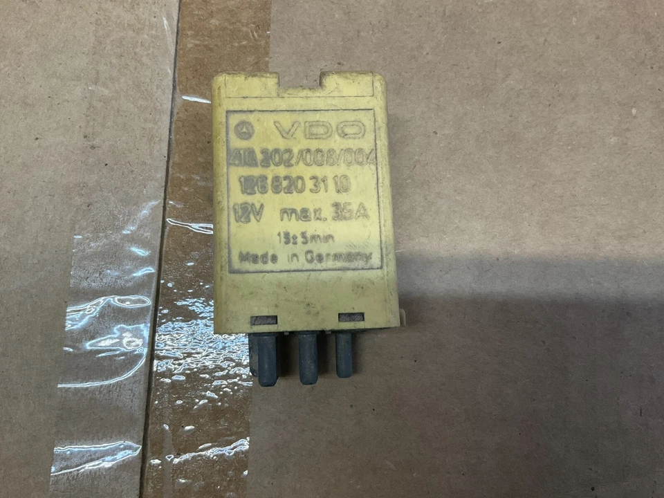 Relé de ventana trasera térmica Mercedes-Benz 1981-1985 W126 380sec 420sec 500sec 300sd Foto 2 de 3