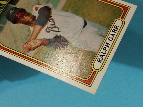 Topps Ralph Garr 1972 Atlanta Braves #260 EX-NM+ - Imagen 15 de 15