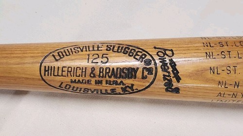 Johnny Mize Signed Game-Model Stat Baseball Bat with HOF '81 Inscribed 58/ 100 - Picture 8 of 10
