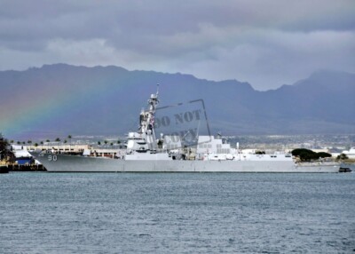 US Navy USN guided-missile destroyer USS Chafee (DDG 90) D1 8X12 PHOTOGRAPH