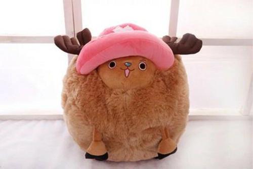 Anime One Piece Tony Chopper Soft Plush Doll Big Stuffed Animal Toys Gift 35CM - Picture 11 of 18