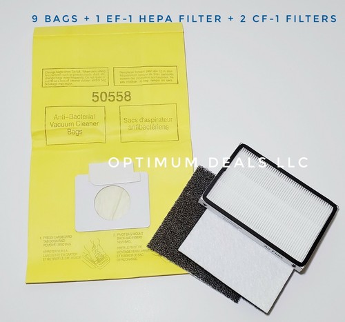 14 Sacchetti E Filtri Per Aspirapolvere Kenmore Elite, Modello 5055 EF9 CF1, Kit Completo