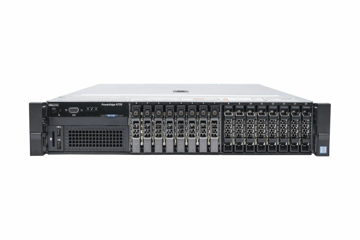 Dell PowerEdge R730 2x 14-Core E5-2695v3 128GB Ram 8x 600GB 10K HDD 2U Server