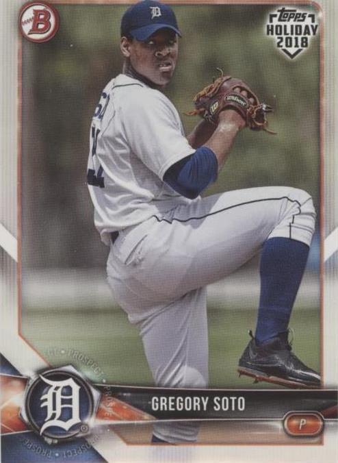 2018 Topps Holiday Bowman - Gregory Soto #TH-GS - 1 of 1