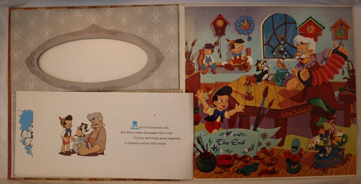 Walt Disney's Pinocchio ピノキオ　絵本　レコード　希少品 札幌レトロコレクション / Walt Disney(ウォルト・ディズニー