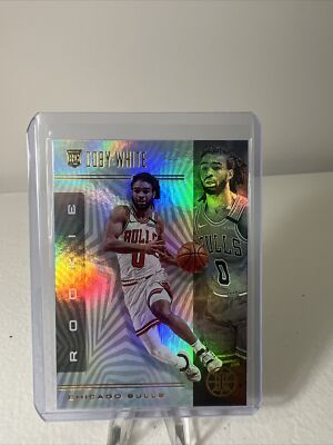 Coby White RC 2019-20 Panini Illusions Chicago Bulls Rookie