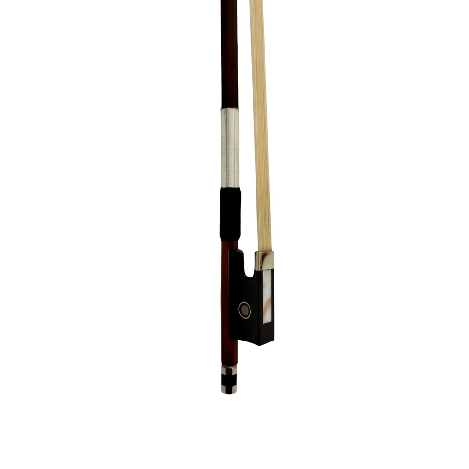 Symphony FL-035 Three Quarters Size 3/4 Violin Bow w/Real Horse Hair, Ebony Frog - Image 4 of 4