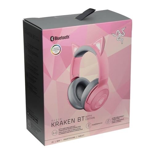 Razer Kraken Kitty BT Bluetooth Pink Rose Quartz Brand New | eBay