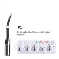 Dental Ultrasonic Scaler Tips Scaling Perio P1 Fit EMS Woodpecker Handpiece