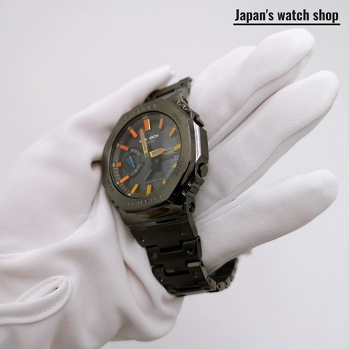 CASIO G-SHOCK GM-B2100BPC-1AJF Black Metal Rainbow Black Men's Watch New in Box - Picture 24 of 24