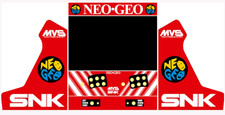 Grafica Bartop Cabinato Arcade Vinile Adesivi Pandora Box Neo Geo