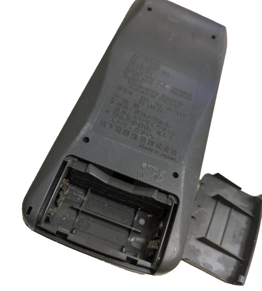 PANASONIC RX-DT707 純正リモコン（RAK-RX316W） RX-DT707用リモコン RAK-RX316ジャンク - メルカリ