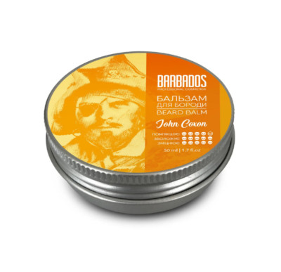 Moisturizing & styling beard balm for Men TM BARBADOS ''John Coxon'' 45ml