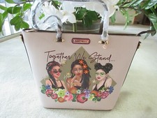 Nicole Lee Large Tote Bag Together We Stand Print New With Tag