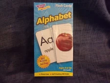 Alphabet Flash Cards Learning Fun Trend Enterprises 80 Cards Ages 4 & Up NEW
