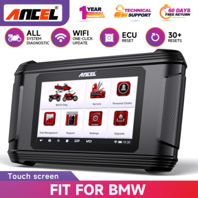 Ancel MT510 Motorrad Diagnosegerät OBD2 Alle System Fehlerauslesegerät für BMW