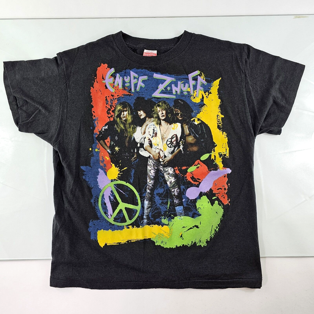 Vintage ENUFF Z NUFF Shirt Mens Large Band Heavy Metal Vintage ENUFF Z NUFF Shirt Mens Large Band Heavy Metal