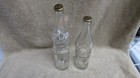 2 - Texas Hippo Soda Bottles 13 Oz & 16 Oz Alamo Bottling Works San Antonio Caps