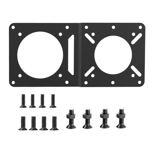 VESA Mount Extension Plate Adjustable Bracket with Screws For Mini PC Mounting