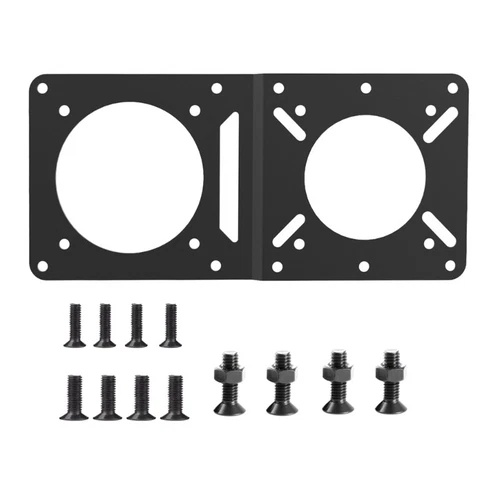 VESA Mount Extension Plate Adjustable Bracket with Screws For Mini PC Mounting