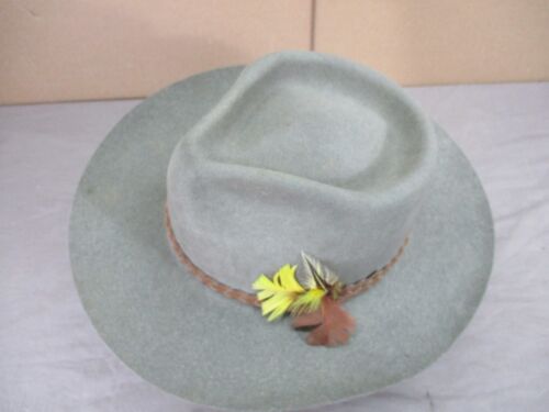 2 Vintage 1950's Fedoras Brent Airlite & Stetson Mallory Size 7 1/4 NICE HATS - Picture 17 of 23