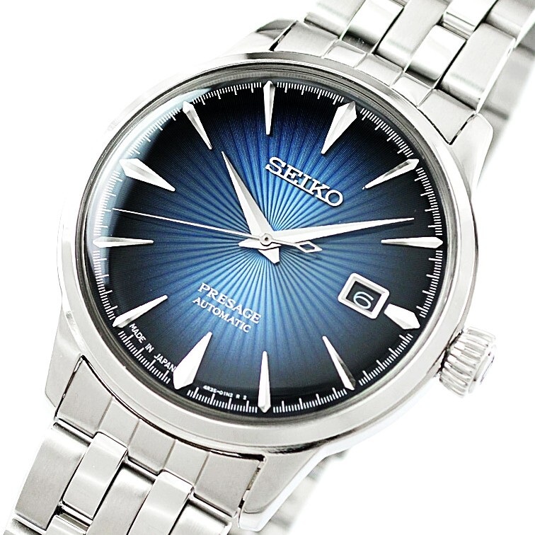 Pre-owned Seiko Presage Sary123 Srpb41j1 Mechanical Automatic Cocktail Color Watch Men's