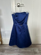 Michelangelo vintage royal blue dress size 2 excellent condition
