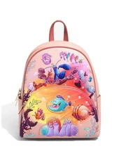 Danielle Nicole Disney The Little Mermaid Under the Sea Coral Mini Backpack NEW