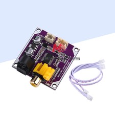 Optical Fiber Coaxial DAC Digital Audio Decoder Board D/A Converter 192K 24-bit