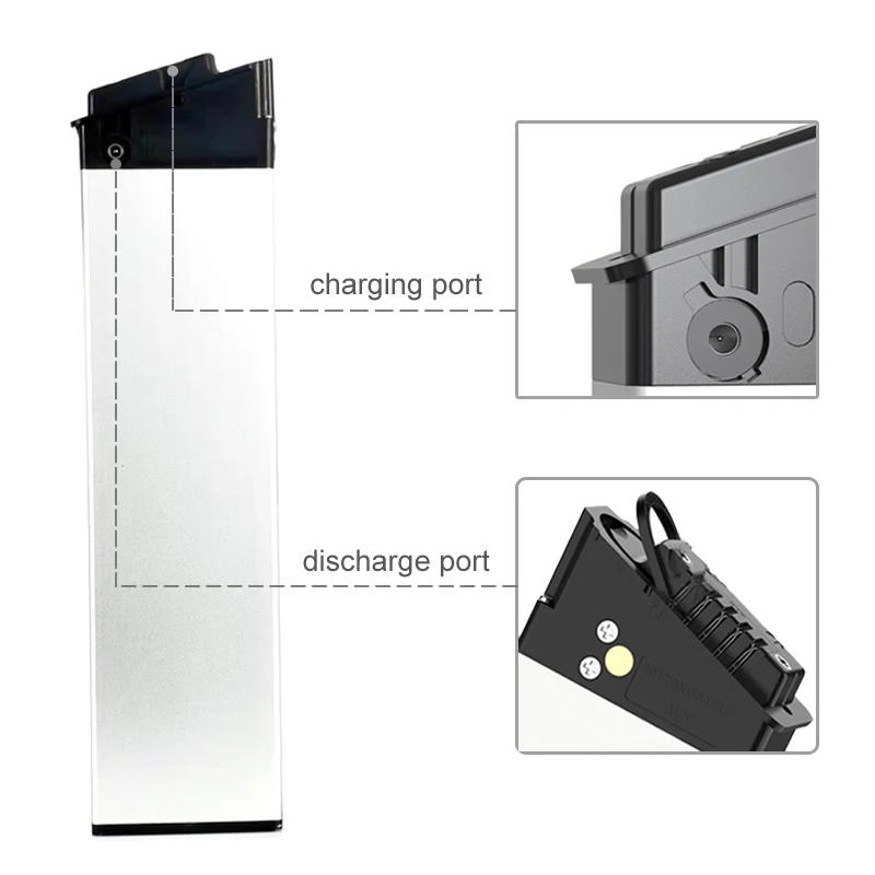 Batteria Ebike Pieghevole 48V 14Ah JunDa DCH 006 - Compatibile KETELES K8 DOCROOUP DS2 - Foto 3