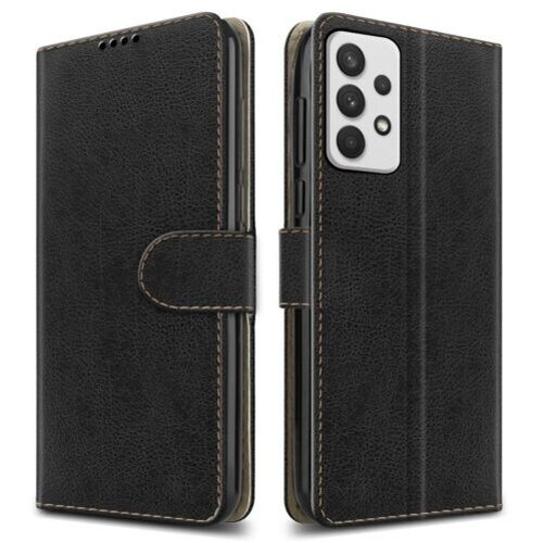 Pour Samsung Galaxy A13 4G Étui Portefeuille, Cuir Magnétique Clapet Pied Coque - Photo 7 sur 39