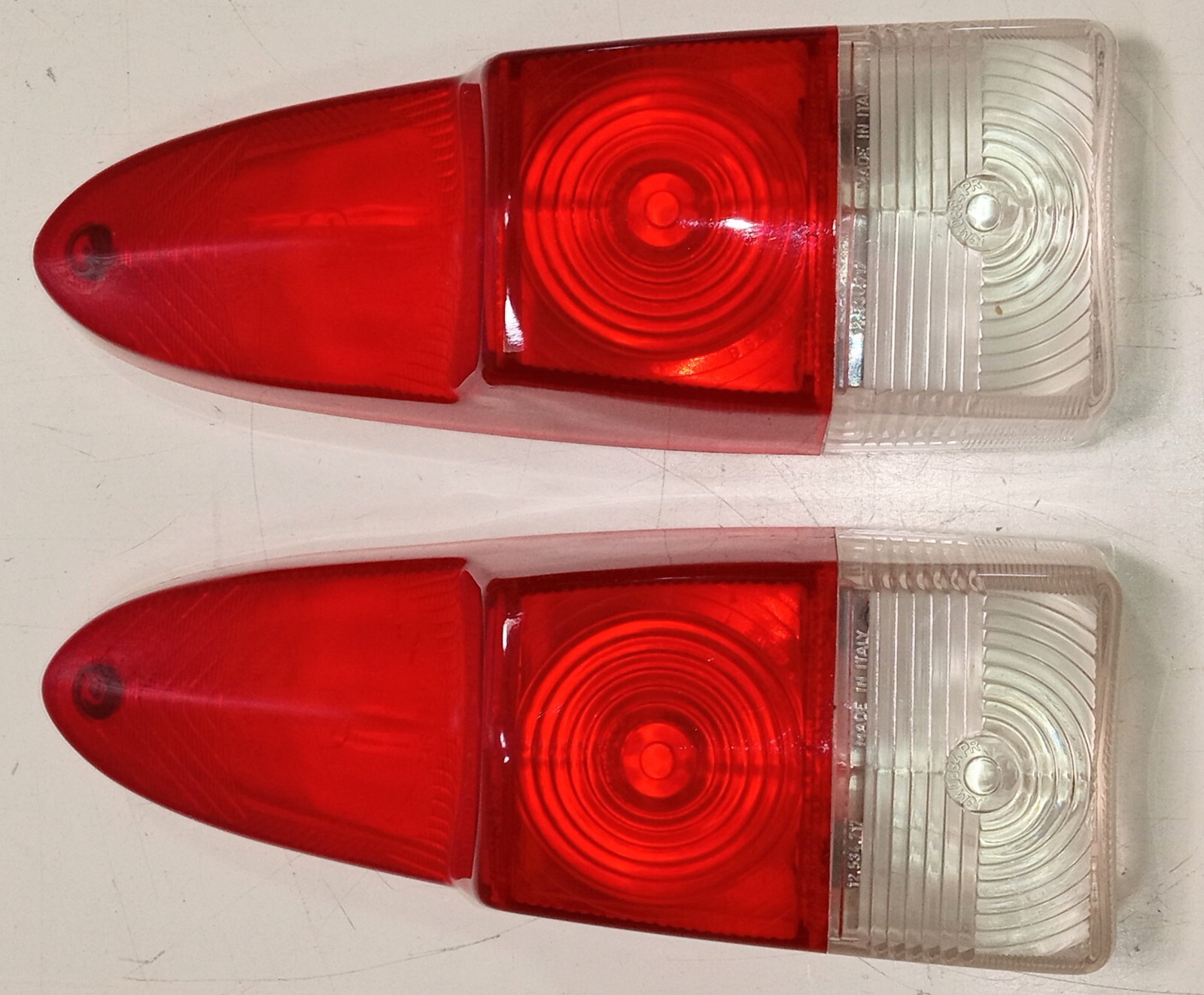 Maserati 3500 Spider Vignale Carello Rear Light Lamp Lenses_GT_GTI_NEW_GENUINE