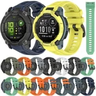 Silicone Watch Band For Garmin Instinct 3 Solar Amoled 45/50mm Sport Wrist Strap