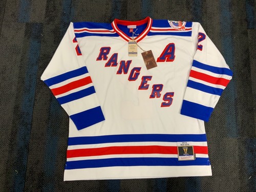 NEW MITCHELL AND NESS JERSEY NEW YORK RANGERS BRIAN LEETCH 2XL