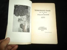 1891 Wordsworths Tomb And Other Poems William Watson Cameo Series Poetry