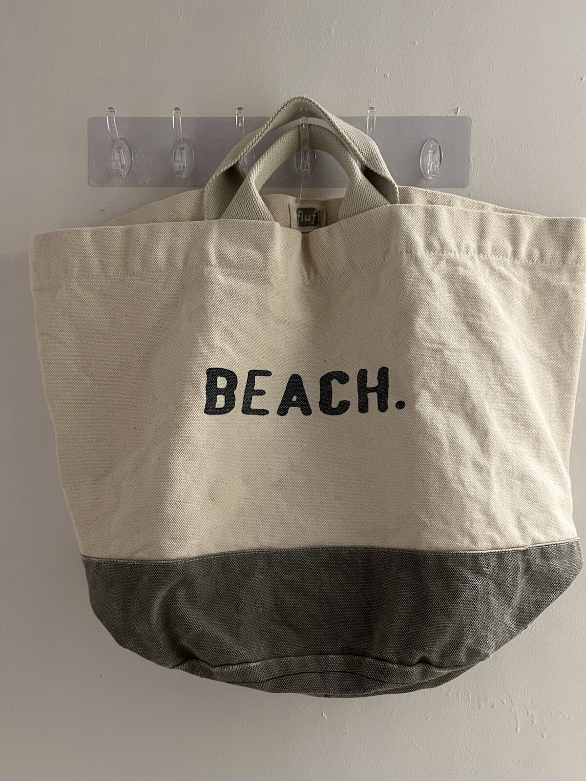 Beach Large Tote Bag Fluf Textile Goods